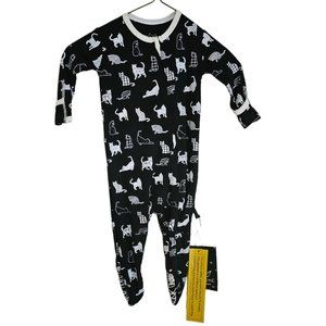 Peregrine cat footie pajamas